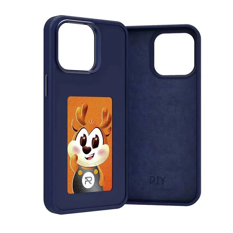 LumixaCase™ – Coque NFC Intelligente avec Écran Personnalisable